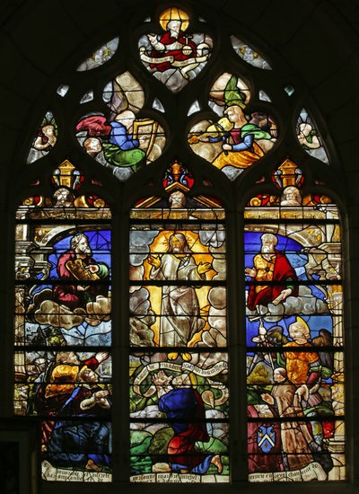 Window depicting the Transfiguration by French School